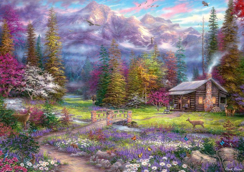 Buffalo Games - Chuck Pinson - Inspirations of Spring - 500 Piece Jigsaw Puzzle for Adults -Challenging Puzzle Perfect for Game Nights - Puzzle Size is 21.25 x 15.00 - Image 2